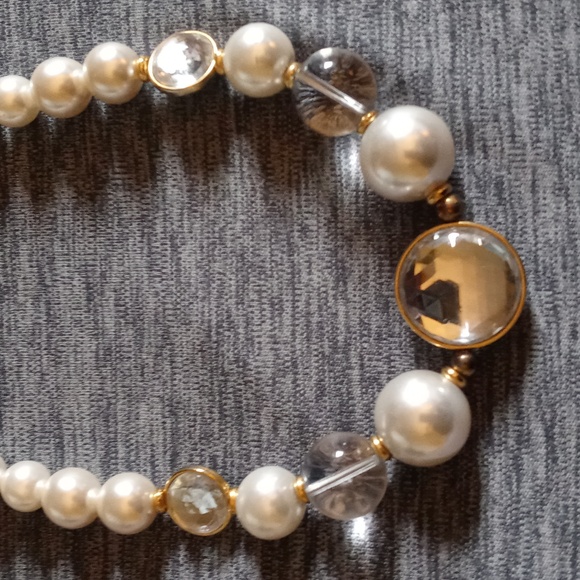 Vintage Faux Pearl Choker - Picture 2 of 4